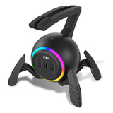 Kiwifotos Mouse Bungee Rgb Gaming Mouse Cord Holder Gestión