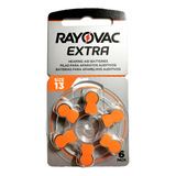 Pila Extra Rayovac 13 Audifono Blister De 6 Unidades