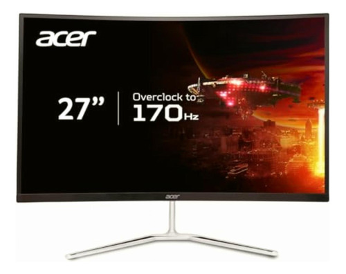 Acer Monitor Gamer Nitro Eda270u 27  Curvo Wqhd (2560 X