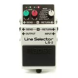 Pedal P/ Guitarra/ Bajo Boss Ls-2 Line Selector