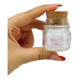 10 Lembrancinha Outubro Rosa Vela Aromatica 40g Organza