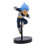 Figura Vegeta Blue Dragon Ball Super + Llavero