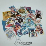 65 Stickers Ghibli Anime