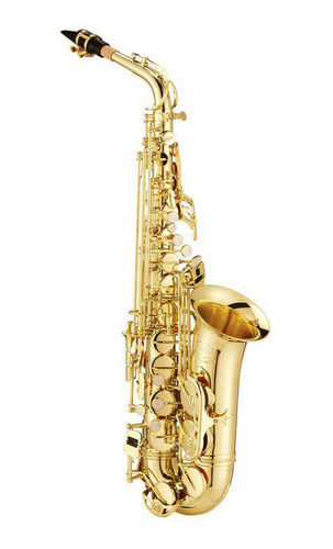 Sax Alto Saxofone 500 Gold Lacquer Jupiter Jas500 Com Case