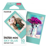 Filme Fujifilm Instax Mini Sky Blue - 10 Poses
