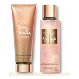 Kit Victoria's Secret Body Splash E Body Cream Bare Vanilla