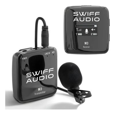 Micrófono Inalámbrico Swiff M3 Wireless Microphone 50 Metros | Meses sin interés