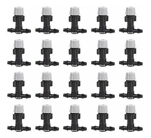 Gototop  Aspersor 20pcs Plastico Niebla Pulverizador Boquill