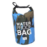 Bolsa Impermeable Roll Up Top Rafting Bag Para Playa 2l