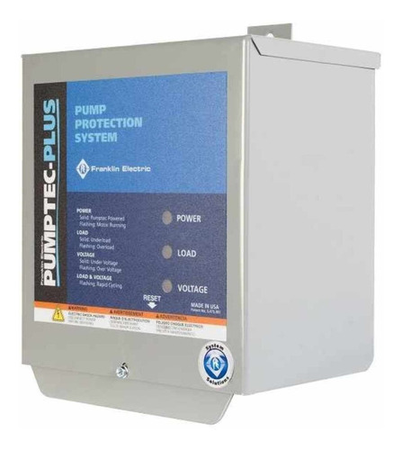 Pumptec5 Franklin Electric Protección Eléctrica 1/2 - 5 Hp 