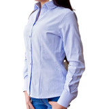 Camisa Oxford Dotacion Empresarial Clásico Dama 