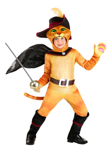 Disfraz De Gato Con Botas De Shrek Para Niños Niñas Y Bebes Envio Gratis