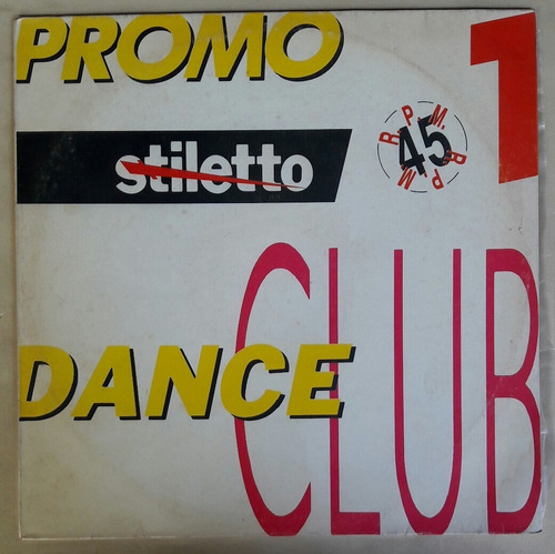 Lp Promo Stiletto Dance Club 1991 Charlie Clubland Vinil