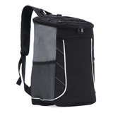 Mochila Térmica 18 Litros Cerveja Cooler Bag Freezer Marmita Cor Preto