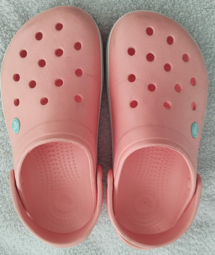 Crocs Color Salmón/rosa Unisex Talle 39 Impecables !!!!