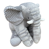 Elefante Soninho Pelúcia 80cm C/zíper Envio Imediato