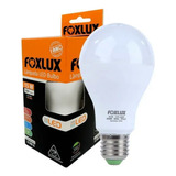 Kit 6 Lâmpada Led Bulbo 15w 6500k Foxlux Cor Da Luz Branco-frio 110v/220v