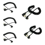 5 Piezas De 1 M De Resorte En Espiral Usb 2.0 Macho A A