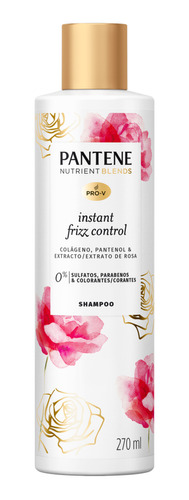 Shampoo Pantene Pro-v Nutrient Blends Instant Frizz Control 