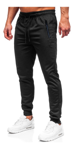 Pack 2 Pantalon Buzo Hombre Algodón Con Polar