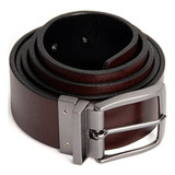 Logical Leather Reversible Mens Belt - Cinturón De Cuero Gen