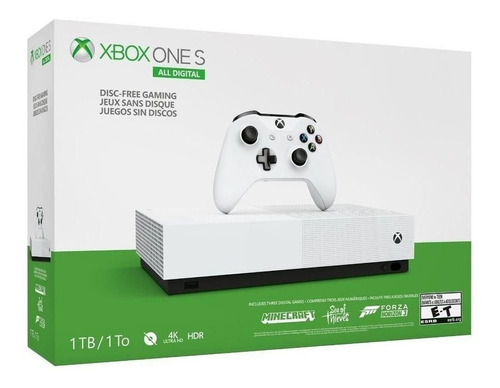 Xbox One S All Digital 1 Tera De Hd