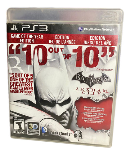 Batman Arkham City Ps3 Goty Standard Edition