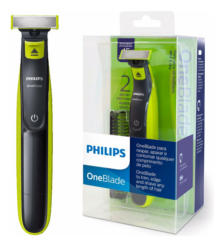 Kit Barbeador One Blade Philips Recarregável