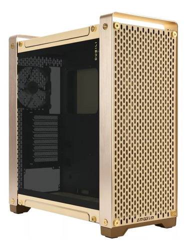 Gabinete Gamer In Win Dubili Gold, Full-tower, Atx, Dorado