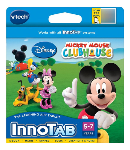 Software Vtech Innotab: La Casa Club De Mickey Mouse