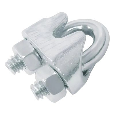 Perro Amarre Ranurado 3\u002F16 50 Piezas Maple Tools Sujeción Cable Acero | Envío gratis