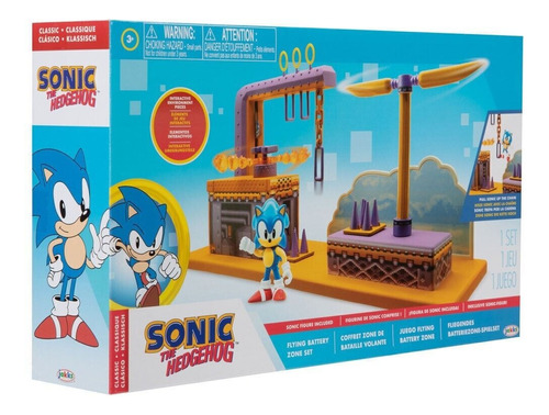 Sonic The Hedgehog Juego De Figuras Flying Battery Zone