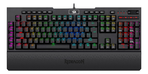 Teclado Mécanico Gamer Redragon Brahma Pro K586-pro Rgb Es