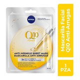 Mascarilla Facial Nivea Q10 Antiarrugas Reafirmante 1 Pieza