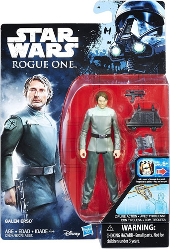 Figura Star Wars Rogue One Galen Erso - 10 Cm - Raridade