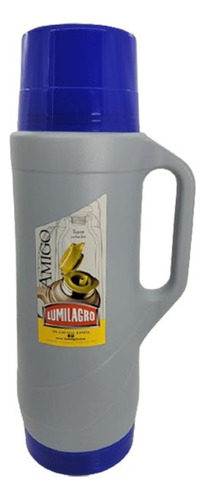 Termo Lumilagro Amigo Cafetero Tapa Vaso Tapon Cebador 1lt