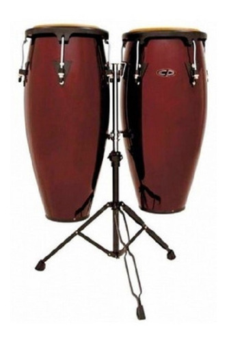 Set De Congas 10  Y 11  Dark Wood Lp Cp640dwb 