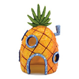 Piña Decorativa Adorno Casa Hogar Bob Esponja Acuario Pecera