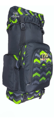 Morral Maleta Camping Viajero 65 - 70 Litros Impermeable