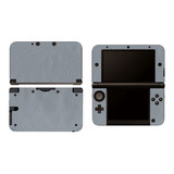 Skin Para Nintendo 3ds Xl Fibra De Carbono Vinilo Adhesivo