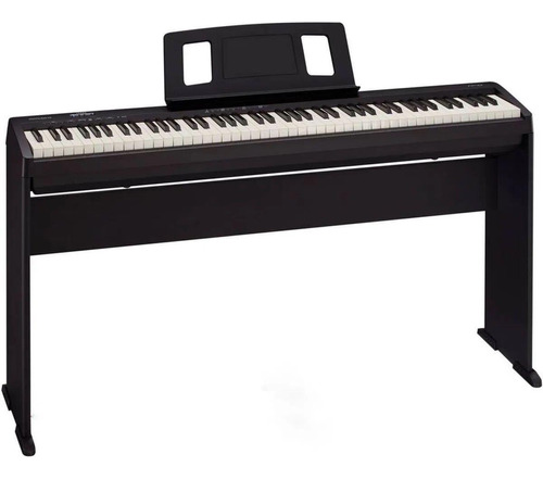 Piano Digital Roland Fp10 Com Estante + Kscfp10bk Fp-10 Bk