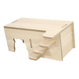 Casa De Madera Para Hámster, Cabina De 28cmx15cmx11cm