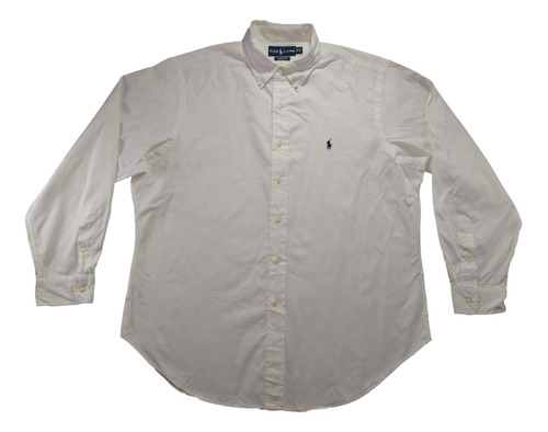 Camisa Ralph Lauren Blanca Classic Fit