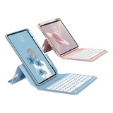 Funda Con Teclado Souyoyihi / Para iPad Mini 6/ Pink