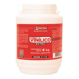 Adhesivo Vinílico Extra Tacsa Balde X 6kg - Color Blanco