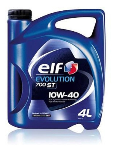 Aceite Semisintetico Elf Evolution 700 St 10w40 4 Litros