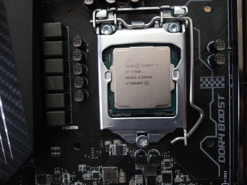 Procesador Gamer Intel Core I7 7700k , Desblockeado 