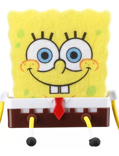 Esponja De Bob Esponja Con Base Porta Esponja Nuevo Crustace