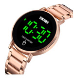 Reloj Digital Pantalla Táctil Led Skmei 1550 Hombre 