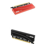 2x M.2 Nvme Ssd A Tarjeta X16 Con Disipador De Calor Para